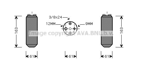 AVA QUALITY COOLING Осушитель, кондиционер DND058